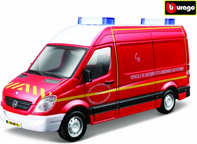 Fém modell Mercedes‑Benz Sprinter 1:50 a Bburagótól