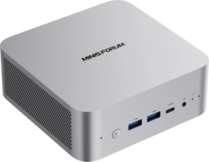 Mini pc minis forum m1 pro s intel core ultra 9 és eGPU oculink (barebone)