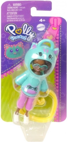 Függő Polly Pocket figura – kiscica