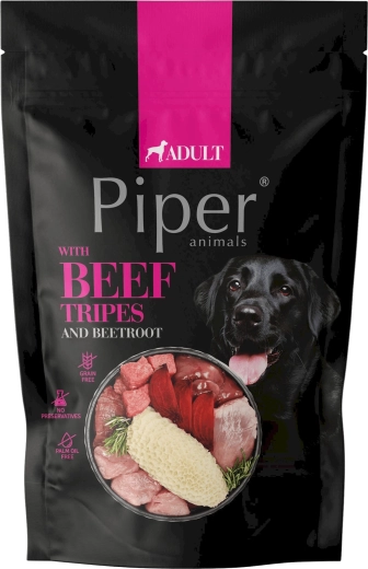 Piper tasak kutyáknak marhabel vörös répával 500 g