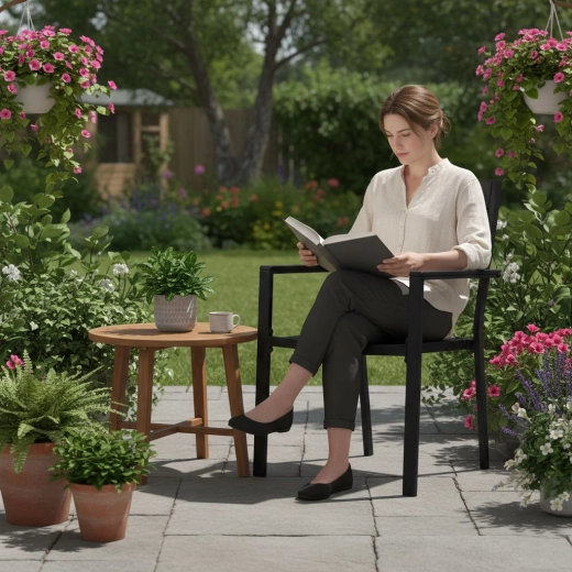 Kényelem a széles ülésnek és a karfáknak köszönhetően