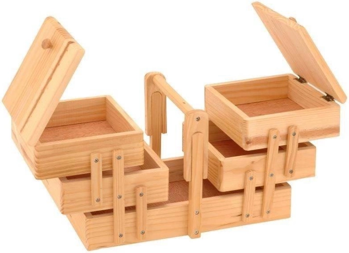 Harmonikaszerű, kihúzható kialakítás az azonnali áttekintésért