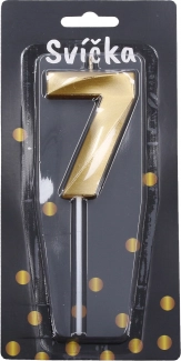 Parti gyertya szám 7 arany