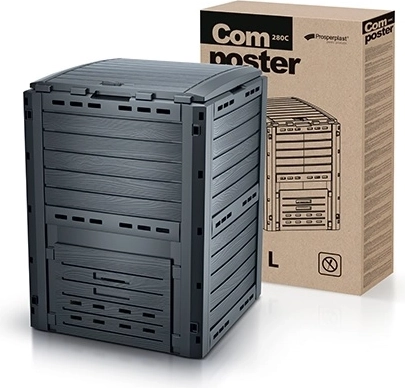 Compogreen Woody komposztáló, 280 l, antracit