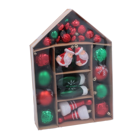 Teljes, 66 darabos mix a harmonikus karácsonyfához