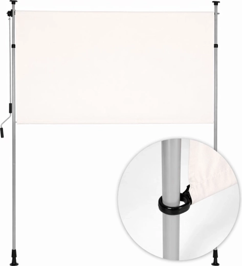 Fokozatmentes árnyékolás tekerőkarral