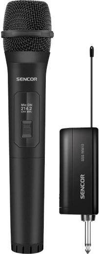 Sencor SSS WM10 vezeték nélküli mikrofon vevőegységgel