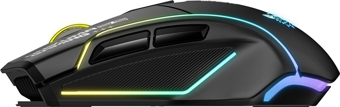 Ergonomikus forma és RGB stílus