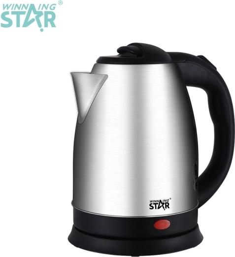 WinningStar rozsdamentes acél elektromos vízforraló 1,8 l 1500 W