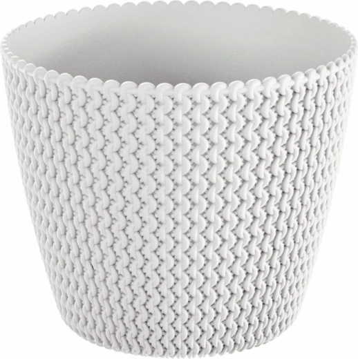 Splofy virágtartó, 13 cm, fehér