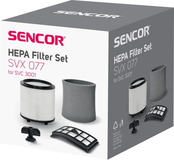 Sencor pótfilterkészlet SVC 3001 porszívóhoz
