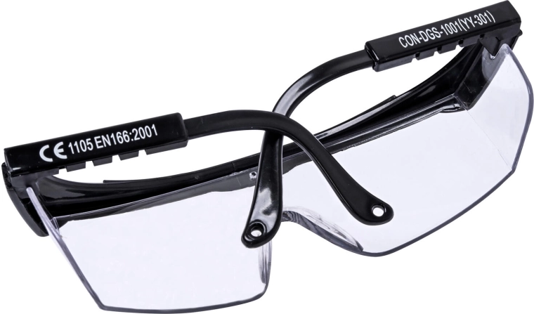 Teljes felületű áttetsző védelem oldalsó pajzsokkal