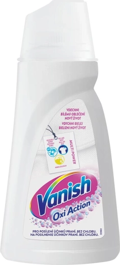 Vanish Oxi Action folyékony folteltávolító fehér ruhákhoz 1 l
