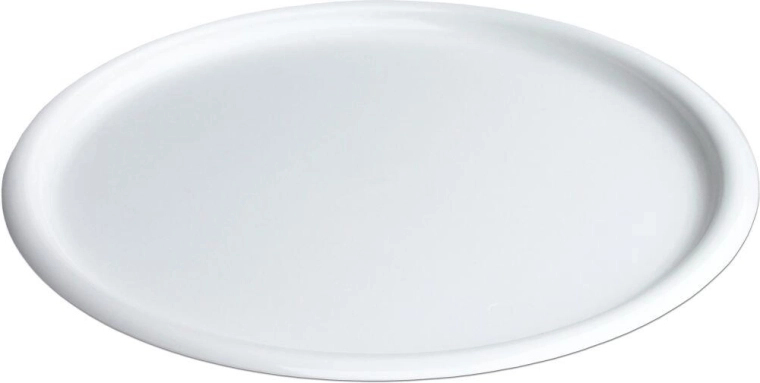 Kerek műanyag tálca 36 cm – színmix