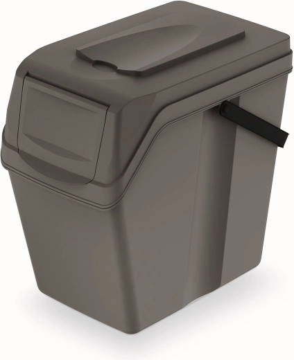 Sortibox II 25 l szelektáló szemetes – szürke kő
