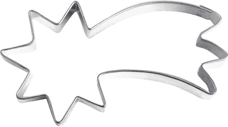 Karácsonyi süteménykiszúró – üstökös, 7,5 cm