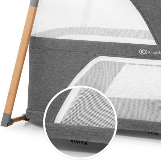 Légáteresztő oldalak és stabil váz