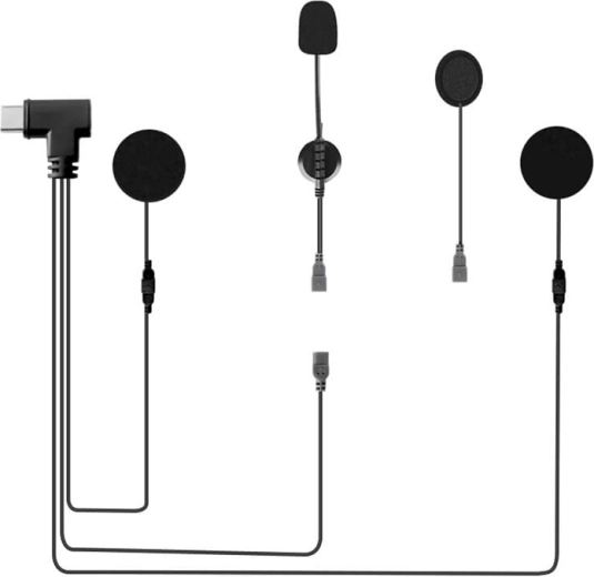 EJEAS HIFI-M3 fejhallgató mikrofonnal motoros sisakhoz (USB‑C)
