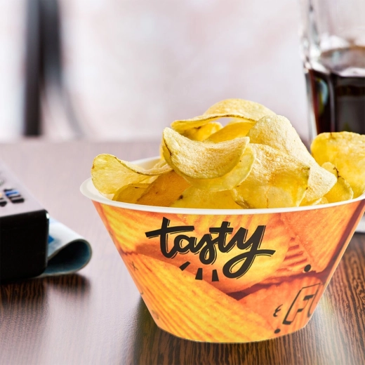 Kényelmes snack tálalás