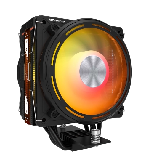 Aktív CPU hűtő DarkFlash E400 Plus, fekete