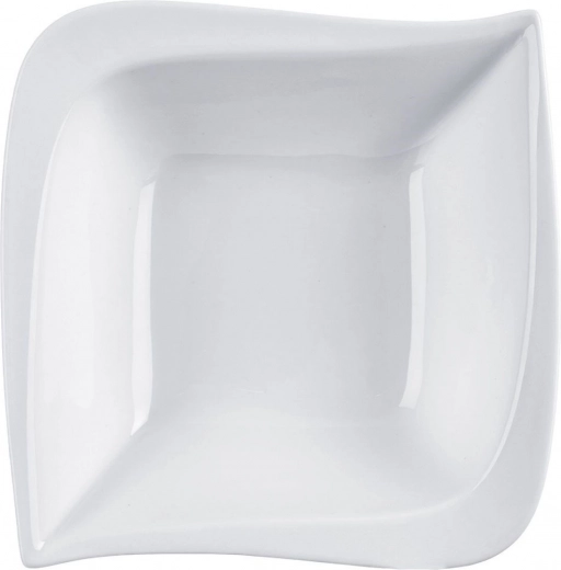 Modern négyzetes forma stílusos tálaláshoz