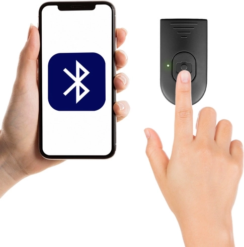 Bluetooth távkioldó akár 10–15 m hatótávval