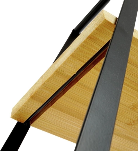 Természetes bambusz polcok