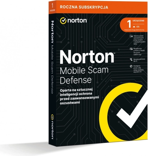 Norton Mobile Scam Defense – védelem a csalások ellen mobilra (1 eszköz / 1 év)