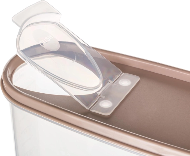 Kényelmes adagolás a felnyitható tetőnek köszönhetően