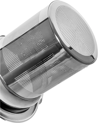 Finom rozsdamentes acél szűrő szálas teához és gyógynövényekhez