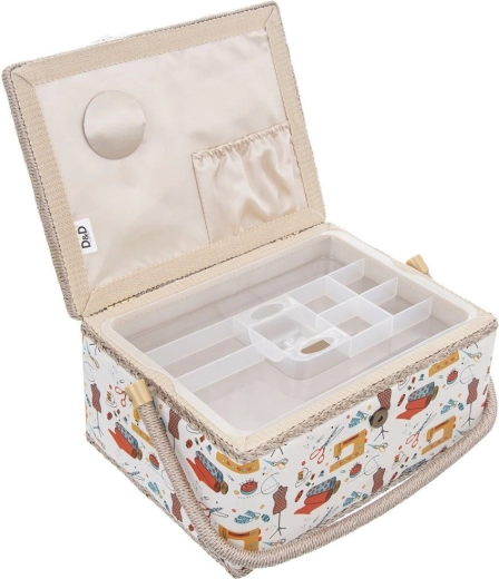 Átlátható rendszerezés a kivehető betétnek köszönhetően