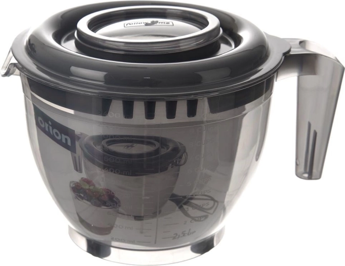 Kétrészes fedő a tiszta keveréshez