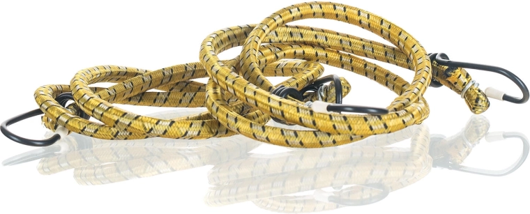 Gumis rögzítőpántok kampókkal, 90 cm (2 db-os készlet)