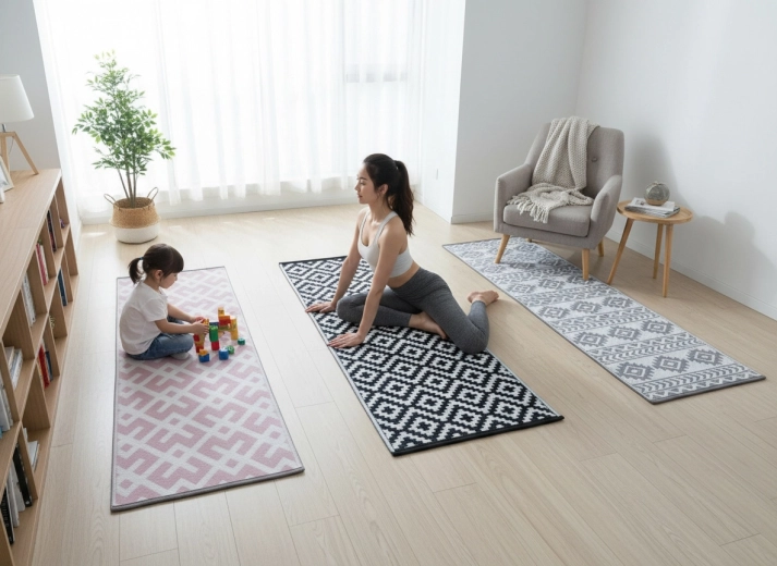 Kényelem relaxhoz, tornához és gyerekjátékoz