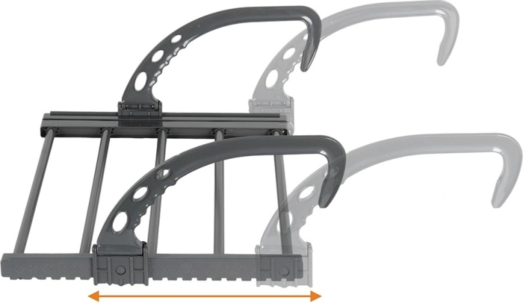 Állítható szélesség 45–83 cm