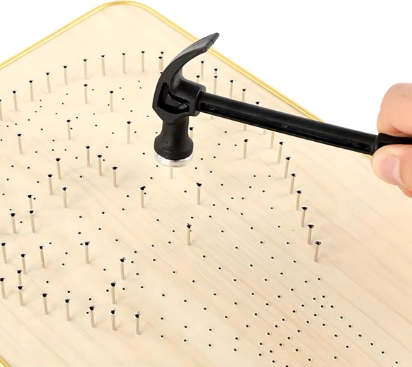 Előfúrt pontok és könnyű beütés