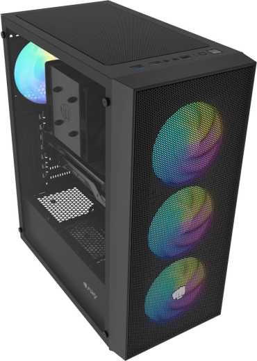 4× ARGB PWM ventilátor FDB csapágyazással