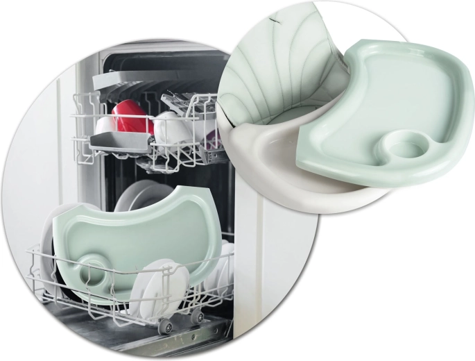 Tiszta asztal pillanatok alatt: levehető tálca betéttel