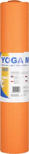 ONE FITNESS YM02 narancssárga jógaszőnyeg
