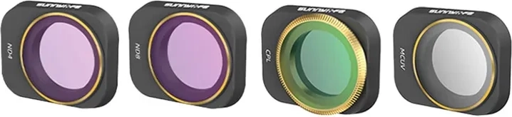 UV, CPL, ND4 és ND8 szűrőkészlet DJI Mini 3 Pro számára