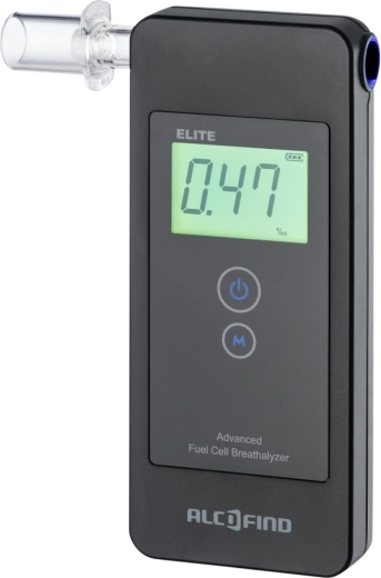 AlcoFind Elite elektrokémiai alkoholteszter