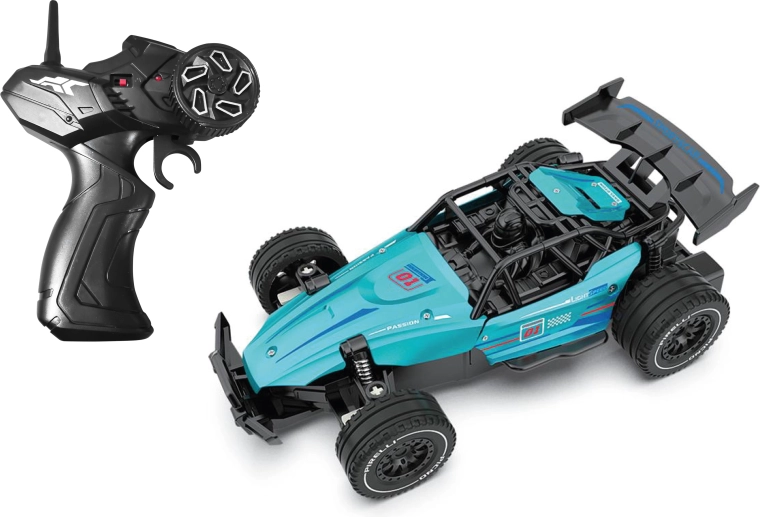 Távirányítós fém RC-formula, 21 cm