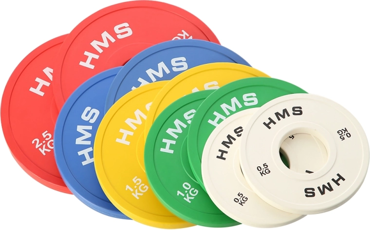 HMS frakcionált tárcsasor 0,5–2,5 kg