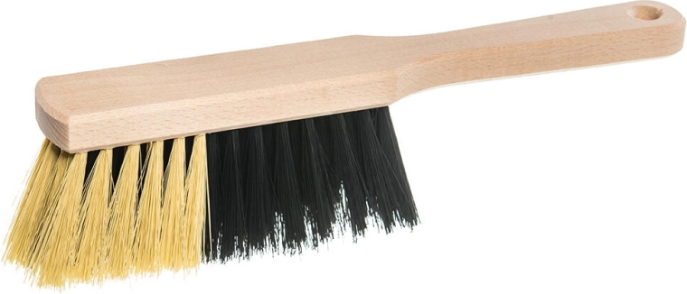 Lakkozatlan fa kézi seprű Polymex szállal