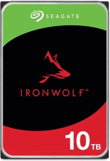 Seagate IronWolf 10 TB belső merevlemez NAS-hoz 3,5" 256 MB gyorsítótár