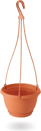 Függő virágcserép terrakotta 27 cm AGRO
