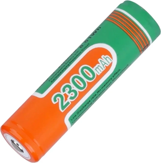 Superfire tölthető Li-Ion 18650 akkumulátor 2300 mAh PCB védelemmel