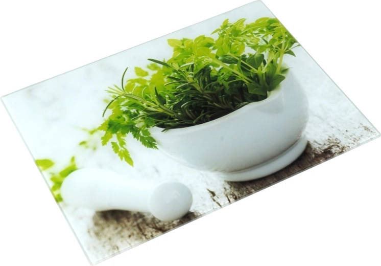 Strapabíró edzett üveg elegáns mintával