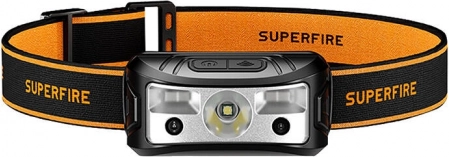 Superfire HL05-K fejlámpa
