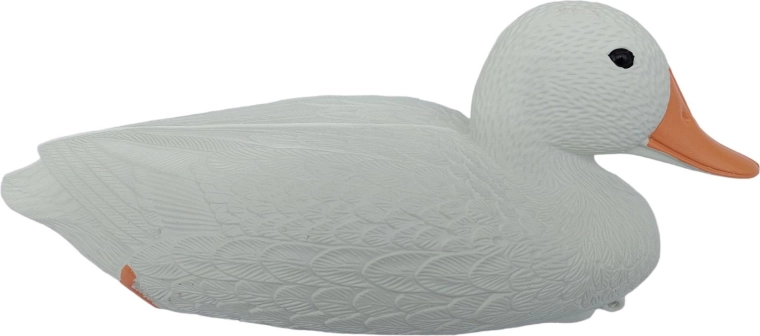 Kerti úszó dísz fehér kacsa